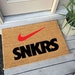 SNKRS Nike Custom Doormat, Wall Art, Poster, Birthday Gift, Air Force 1 Shoes, Socks, Sneakers Rugs,Logo,Svg, Kiss My Airs, Mags, Airmax 270 