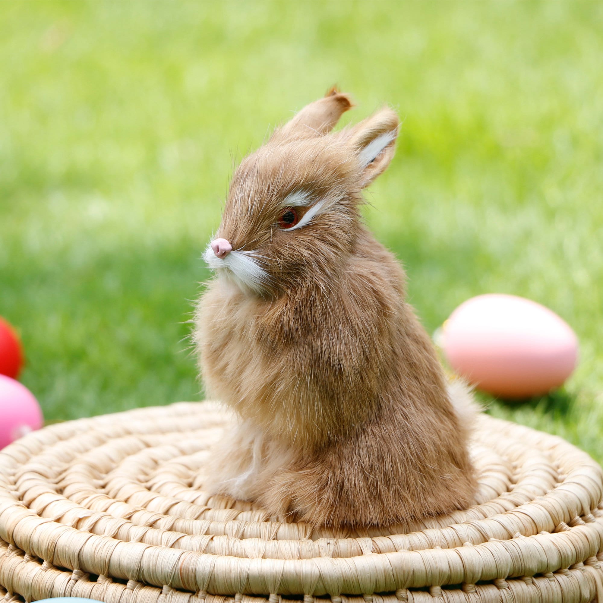 Lifelike,realistic Easter Bunny Rabbit Decor Fake Bunnies