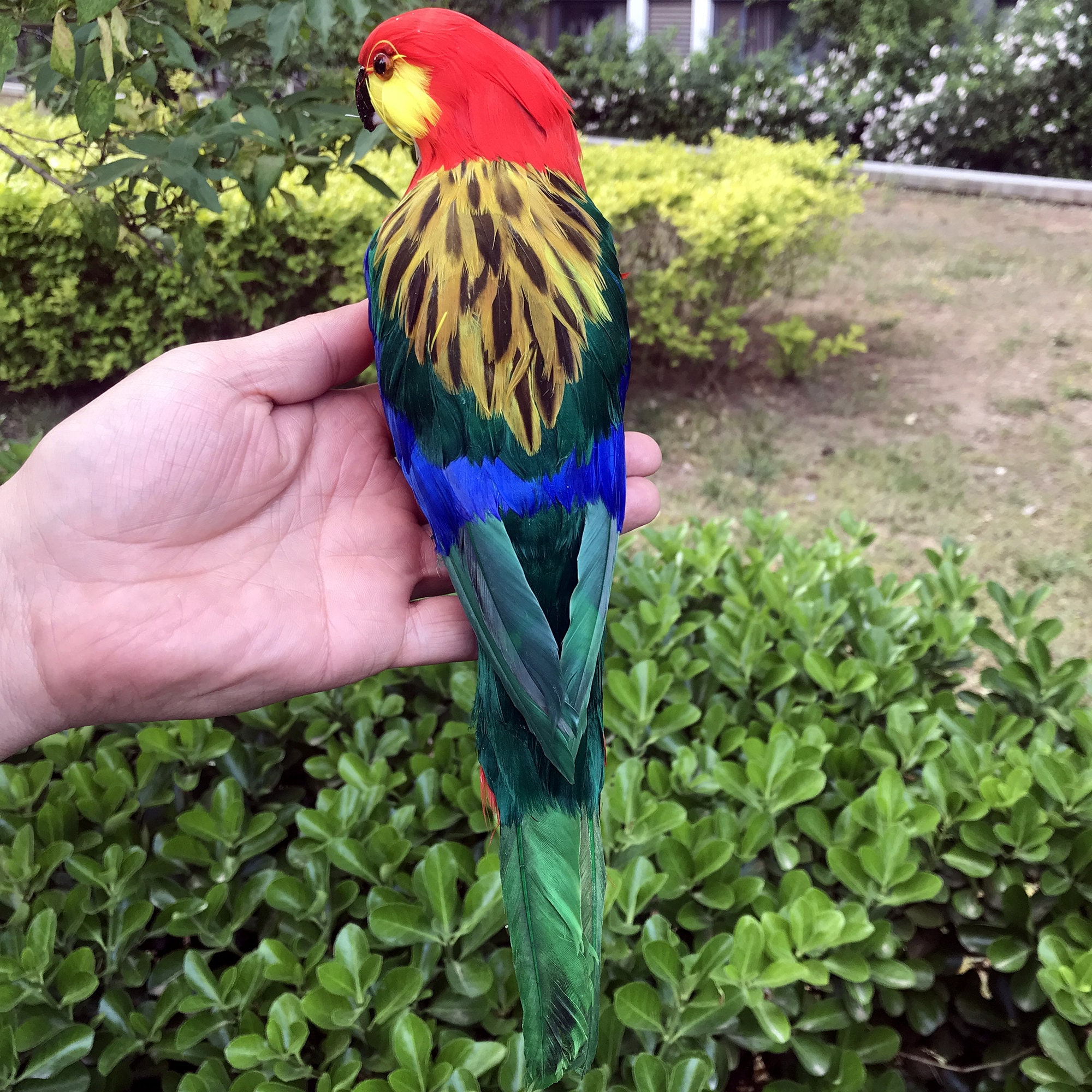 Artificial Birds Fake Birds Realistic Parrot Feathered Birds Parrot