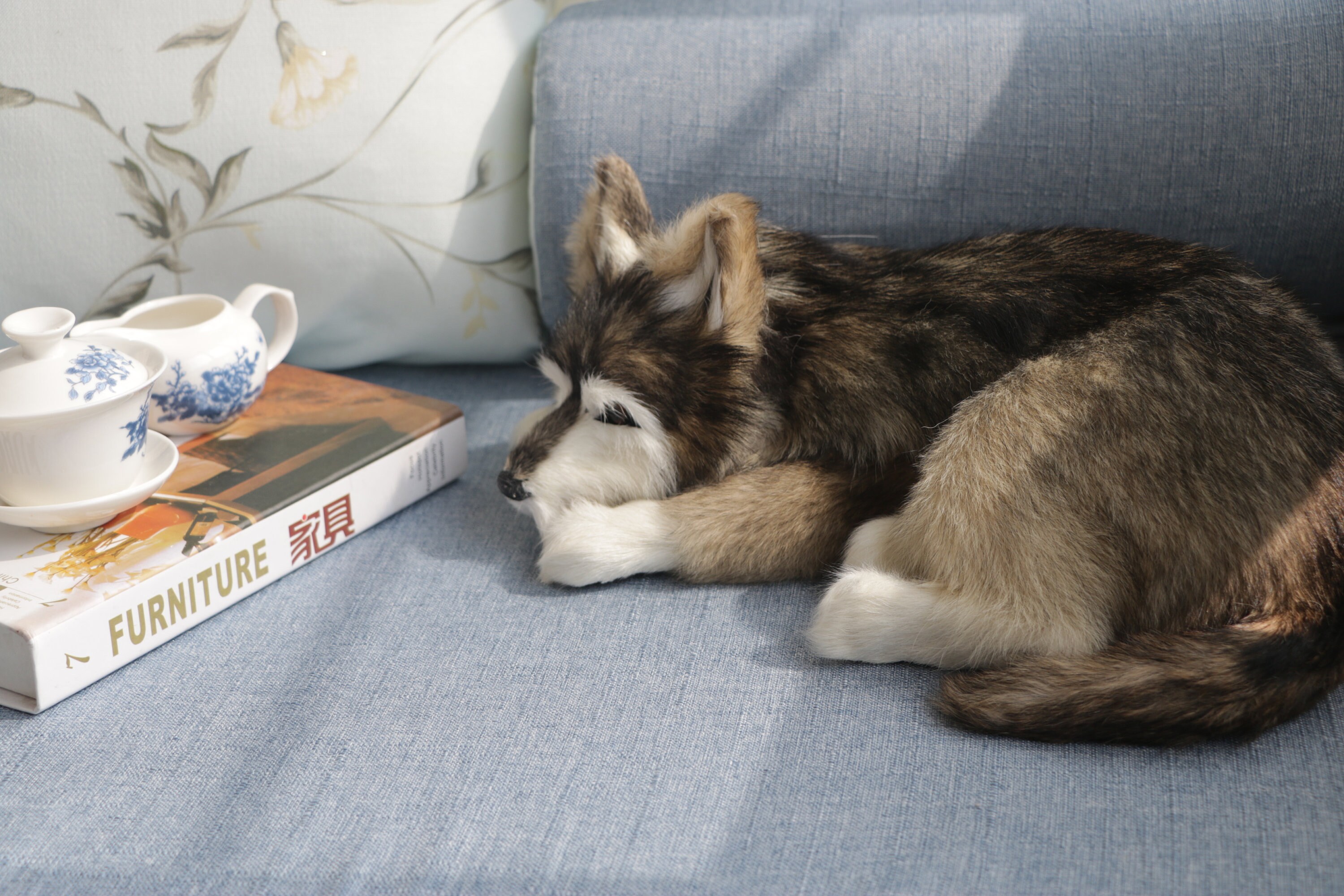 Slapende Hond Realistische Pluche Levensechte Puppy Beeldje Dier Standbeeld  Miniatuur Pop Verjaardagscadeautjes Kinderen Speelgoed - Etsy België, image size:3000x2000