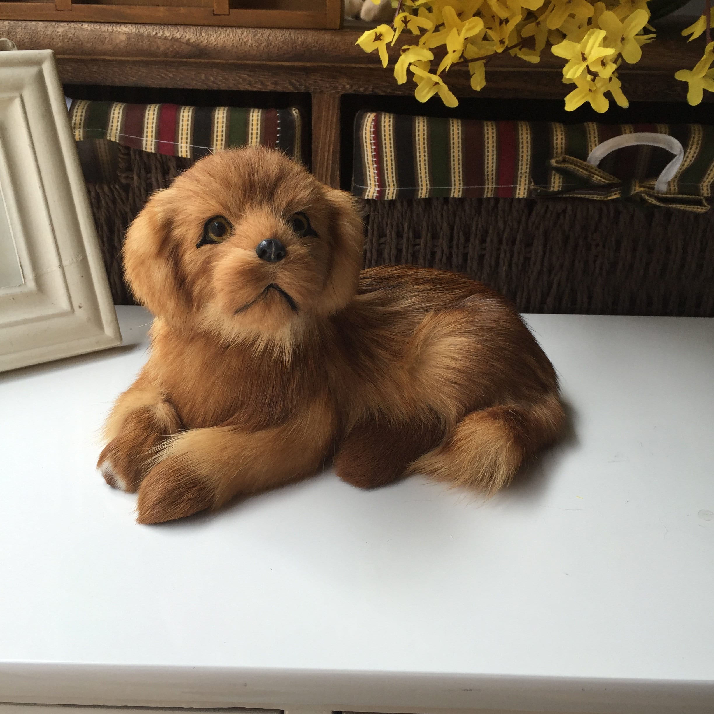 Handmade Realistic Dog Puppy Doll Plush Toys Birthday Etsy
