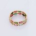 Multi Tourmaline Ring Multi Gemstone Eternity Band 925 - Etsy