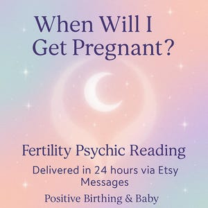 Wanneer word ik zwanger? Vruchtbaarheid Psychic Reading – TTC-tijdlijn Tarot – Baby-energie Intuïtief lezen