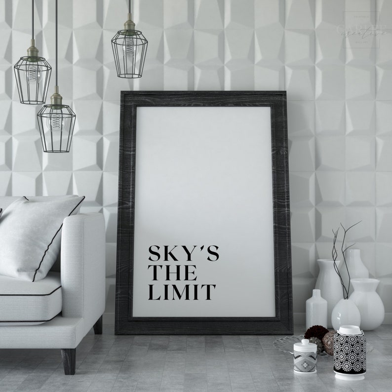 Skys the Limit Notorious BIG Biggie Smalls Quotes Hip Hop Etsy