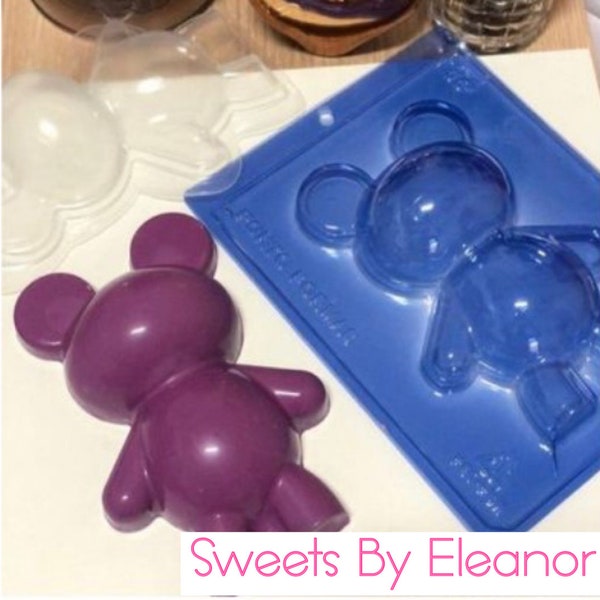 Breakable Teddy Bear Chocolate Mold. Chocolate Bear Mold. BWB mold- BWB 9910 chocolate mold- Porto Formas mold