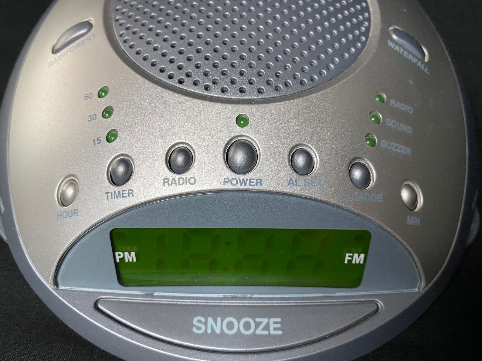 Homedics SS4000 Radio Alarm Clock Projector Natural Sound Spa Etsy