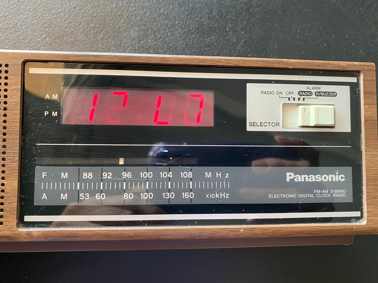 Vintage Panasonic FMAM Electronic Digital Clock Radio Etsy