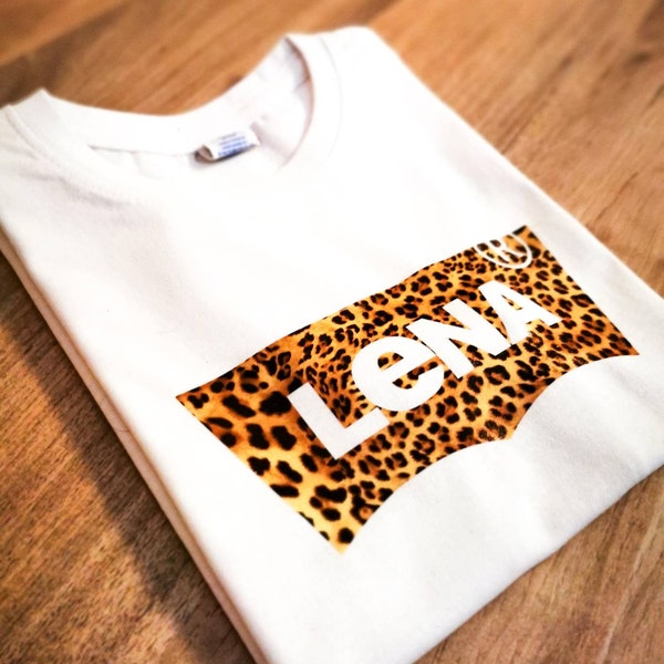 Personalisiertes Kindershirt / Kindershirt / Animalprint