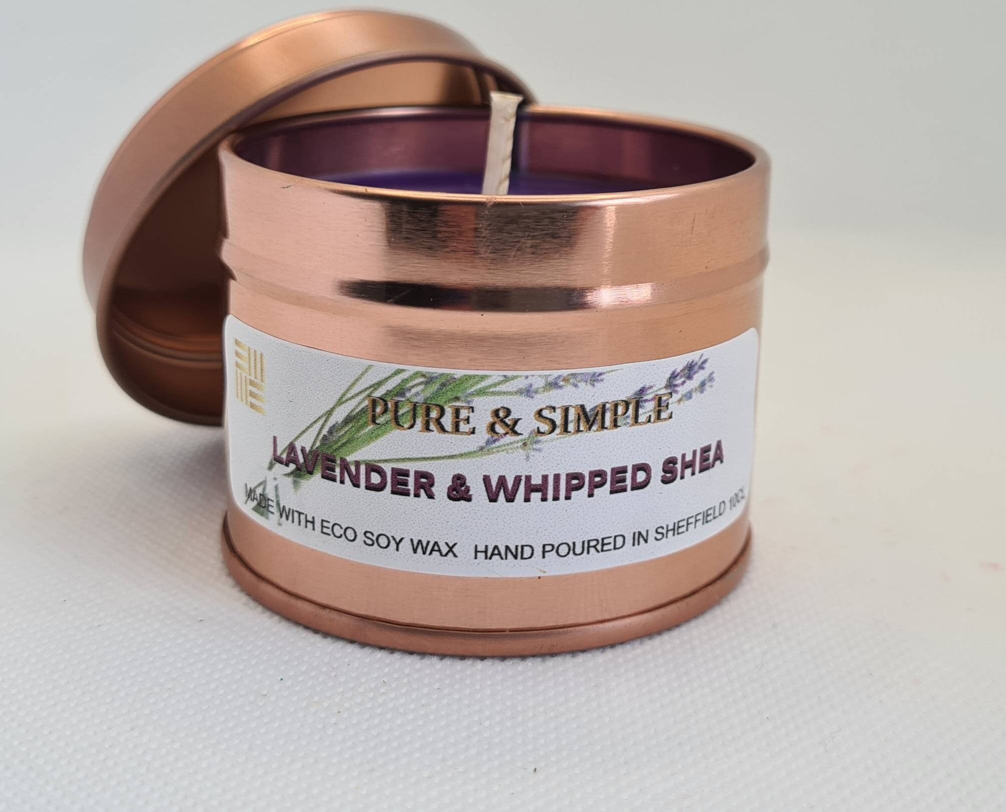 Soy Wax Tin Container 10cl Soy Wax Candles Highly Scented Etsy Singapore