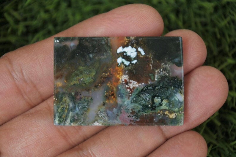 Translucent Multicolor Java Jasper image 4