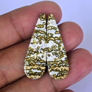 Java River Jasper Earring Pair