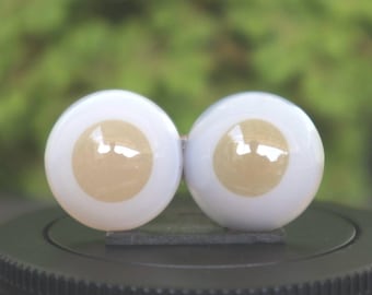 Pedra preciosa de ágata ocular: pedra de cristal de 8 gramas (18,8 x 9 mm)