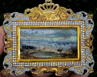 Scenic Multicolor Opalized Wood
