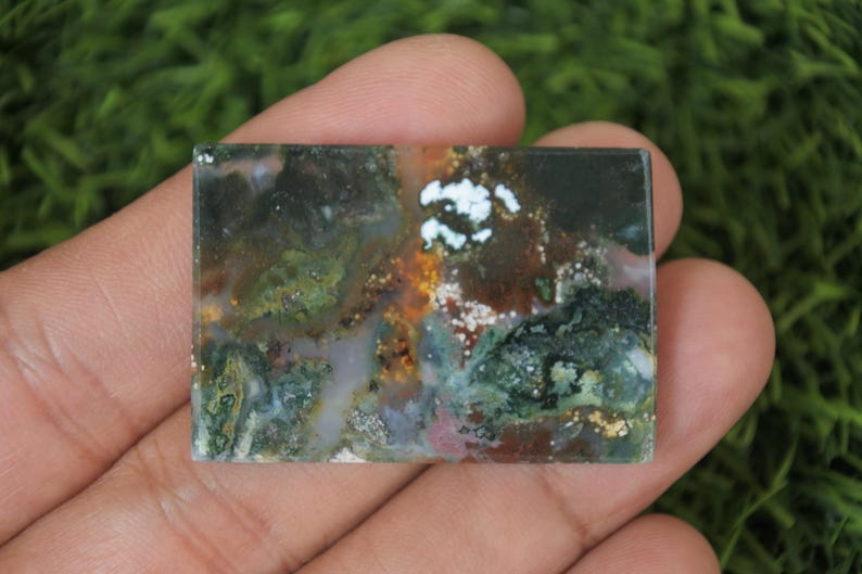 Translucent Multicolor Java Jasper image 2