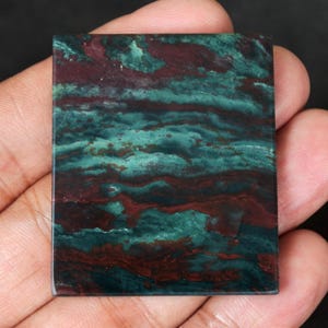 Jasper Klawing Java: Agat Crazy Lace (46 mm × 39 mm)