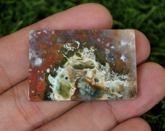 Multicolor Java Jasper Gemstone: Agate Crazy Lace Crystal Healing