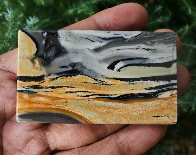 Large Java Landscape Jasper, Agate Crazy Lace, Gemstone Jewelry - Etsy
