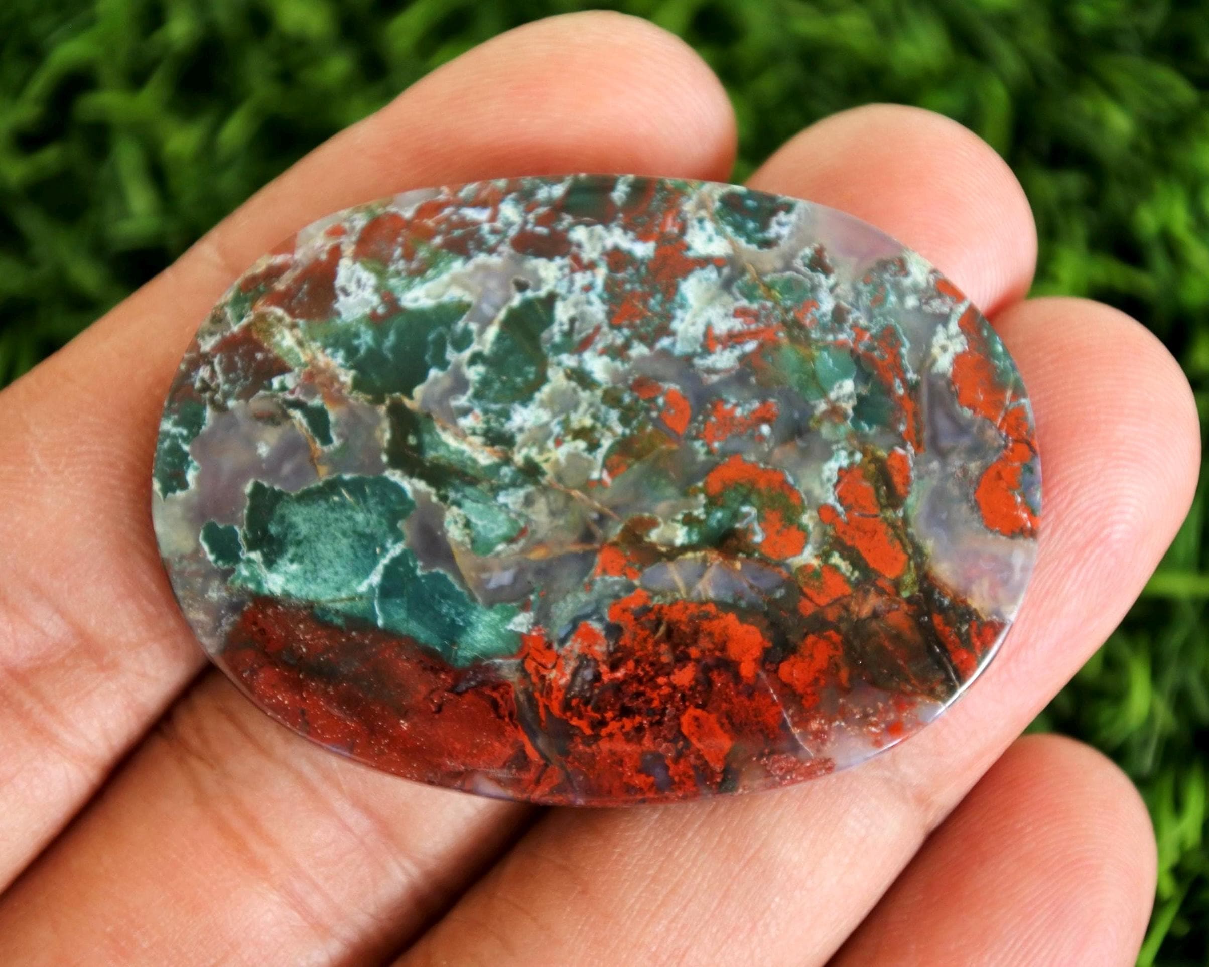 Multicolour Translucent Jasper - Etsy