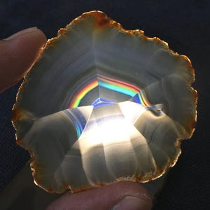 31 Slabs Rainbow Iris Agate: Unique Gemstone Specimens