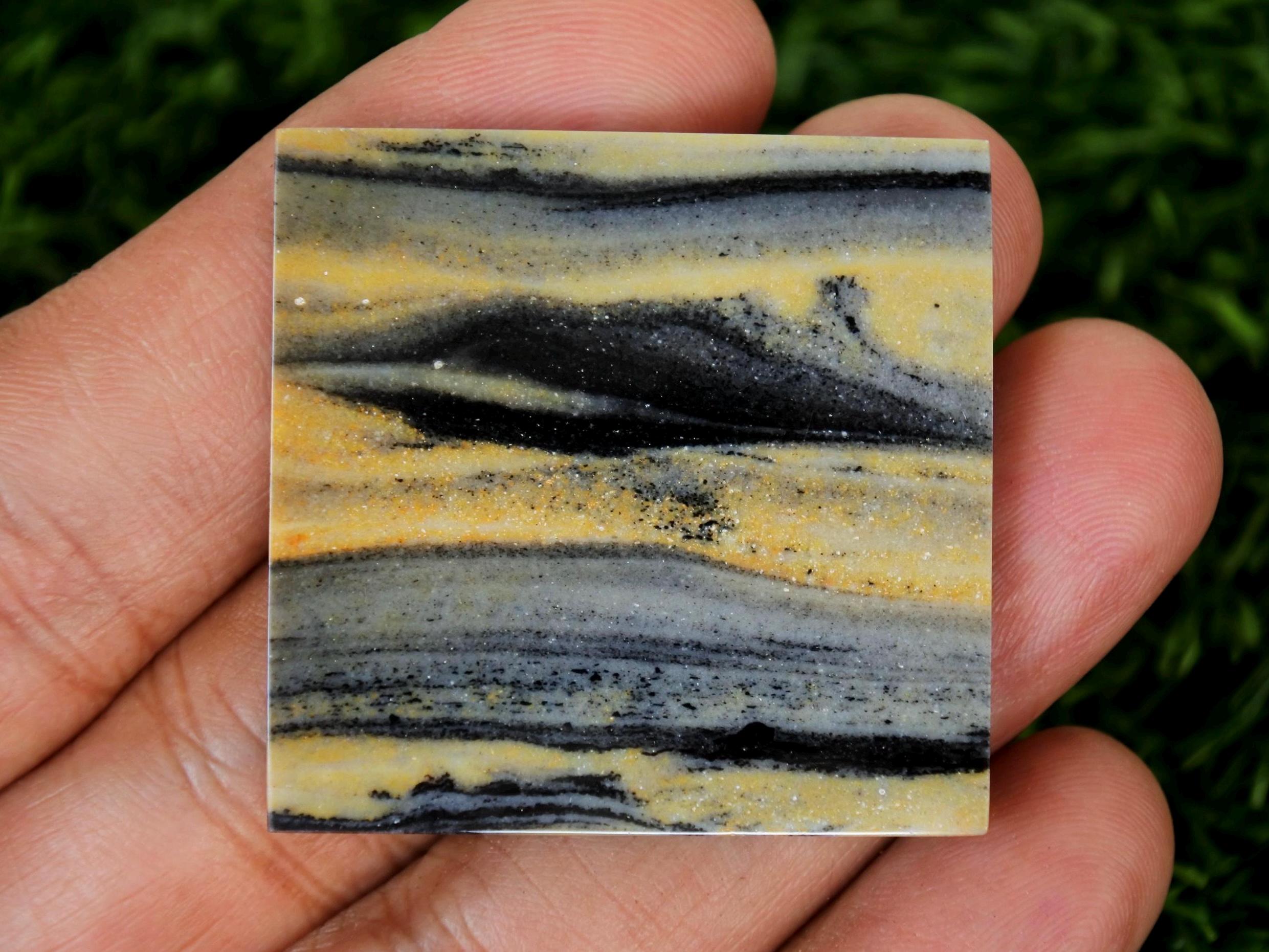 Scenic Java Landscape Jasper Gemstone, Crystal Healing - Etsy