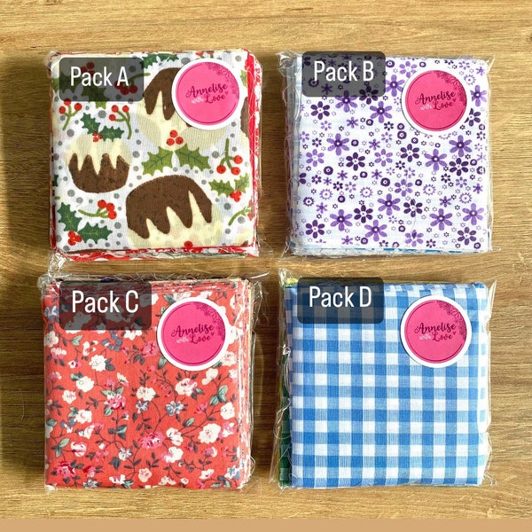 Quilt Fabric Squares Etsy UK