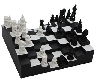 deur Ongelijkheid Gewoon 3d chess set - Etsy Nederland