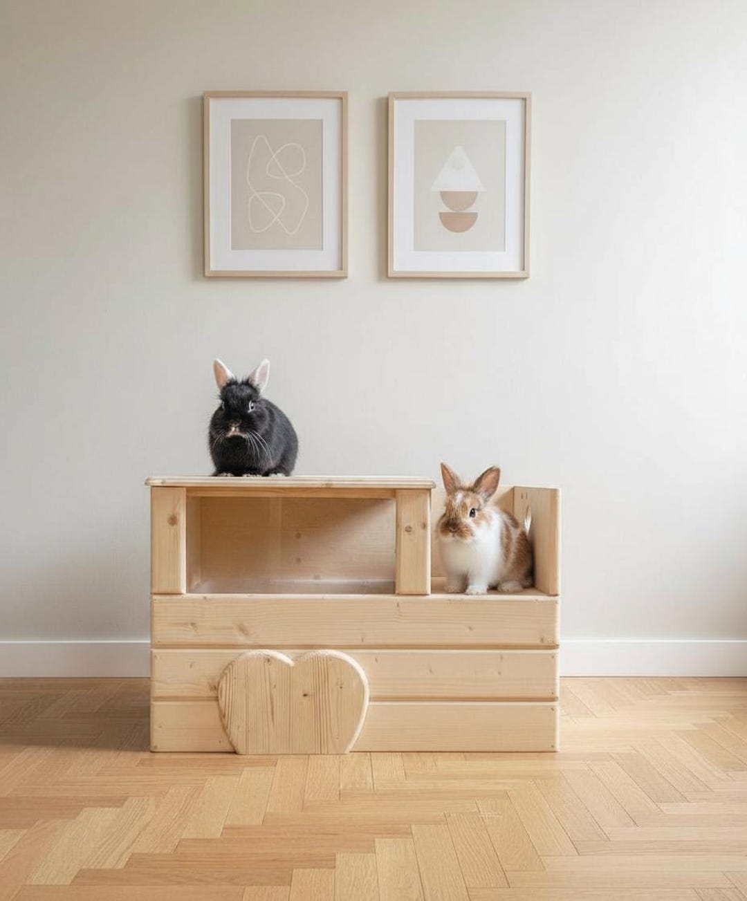 Rabbit Digging Box | Wooden Digging Box for Dwarf Rabbits From Germany ...