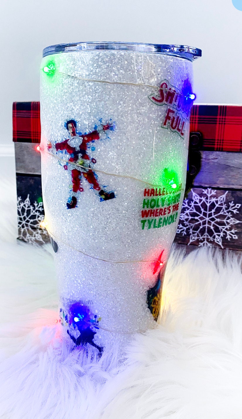 Christmas Vacation Lights Tumbler Christmas Lights Tumbler Etsy India