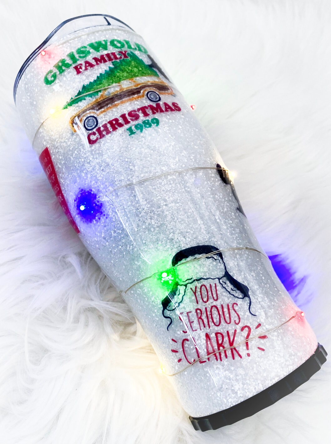 Christmas Vacation Lights Tumbler Christmas Lights Tumbler Etsy India
