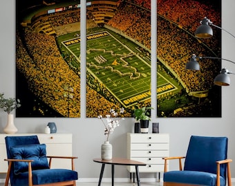 Milan Puskar Stadium Canvas Print Wall Art, FRAMED, Ready to Hang