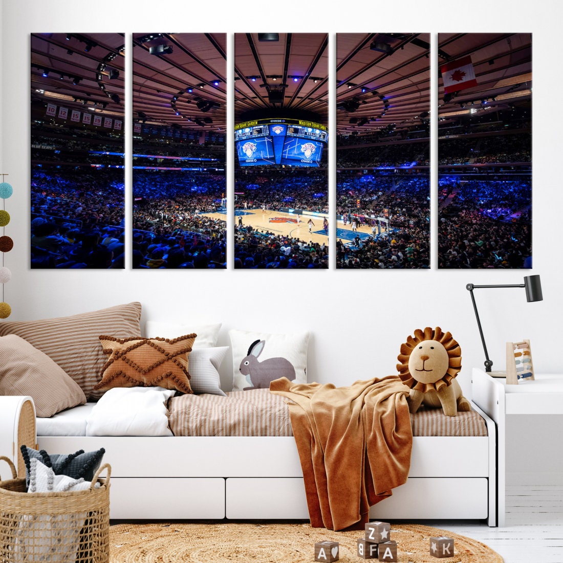 Madison Square Garden Stadium Wall Art Canvas Print Print Ready to Hang