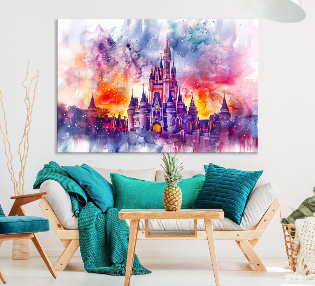 Disney Wall Art for Living Room: Transform Your Space with Iconic Themes
