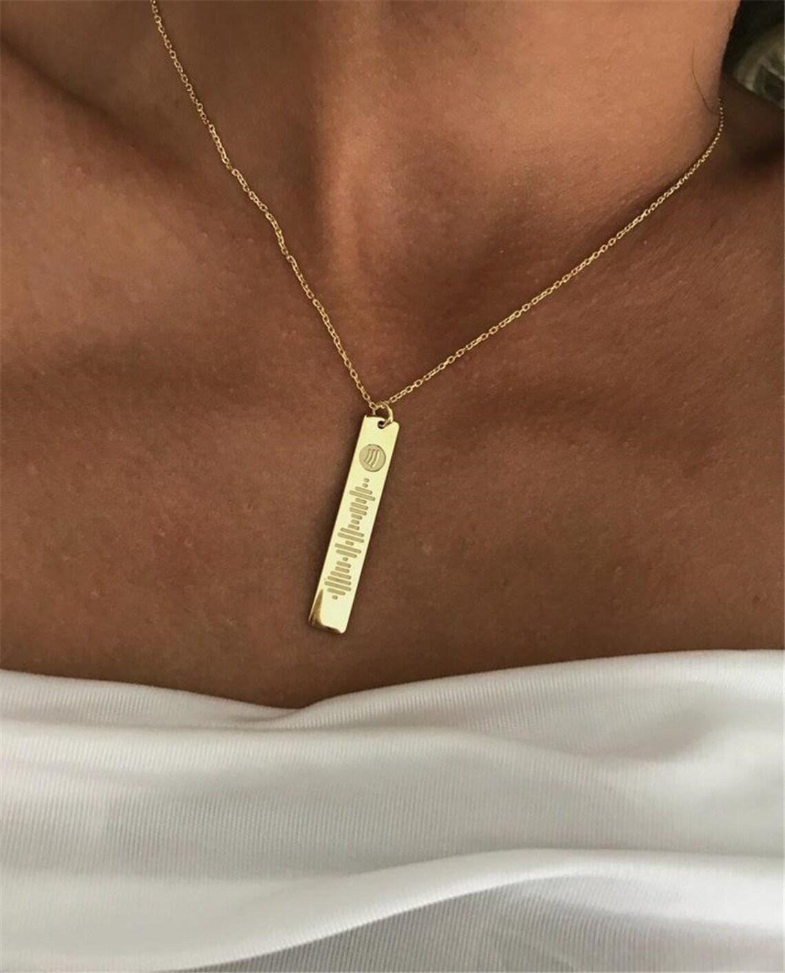 spotify code necklace spotify code necklace