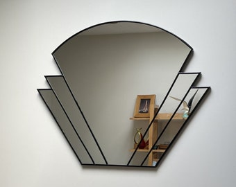 Art Deco Mirror, Wall Mirror, Vintage Deco Wall Mirror Style