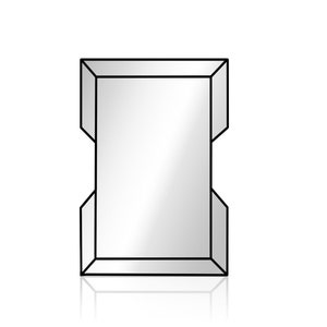 Art Deco Mirror, Art Deco Wall Mirrors, Wall Mirror, Overmantle Mirror, Portrait mirror, Black Mirror