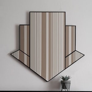 Art Deco Mirror, Wall Mirror, Over Mantle Mirror, Bathroom Mirror, Art Deco Mirrors, Mirror,