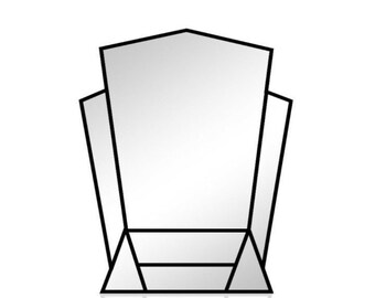 Art Deco Mirror, Wall Mirror, Luxury Mirror, Bathroom Mirror, Bedroom Mirror, Art Deco, Art Deco Wall Mirror