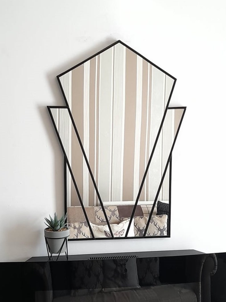 Large entryway Art deco Mirror