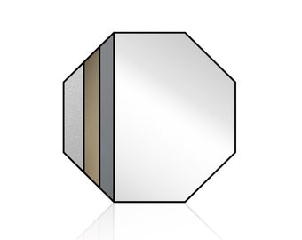 Large 50cm 60cm 70cm 80cm Round Wall Mirror, Art deco Mirror, Bathroom Mirror, Large Circle Mirror