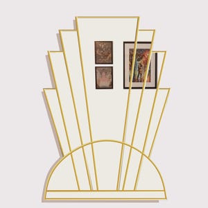 Art Deco Wall Mirror Handcrafted to order in the UK