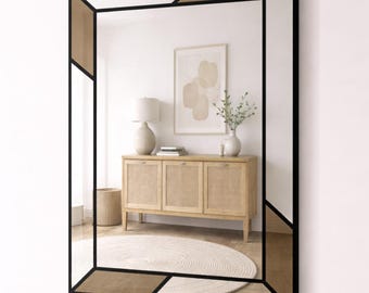 Bronze Art Deco Mirror