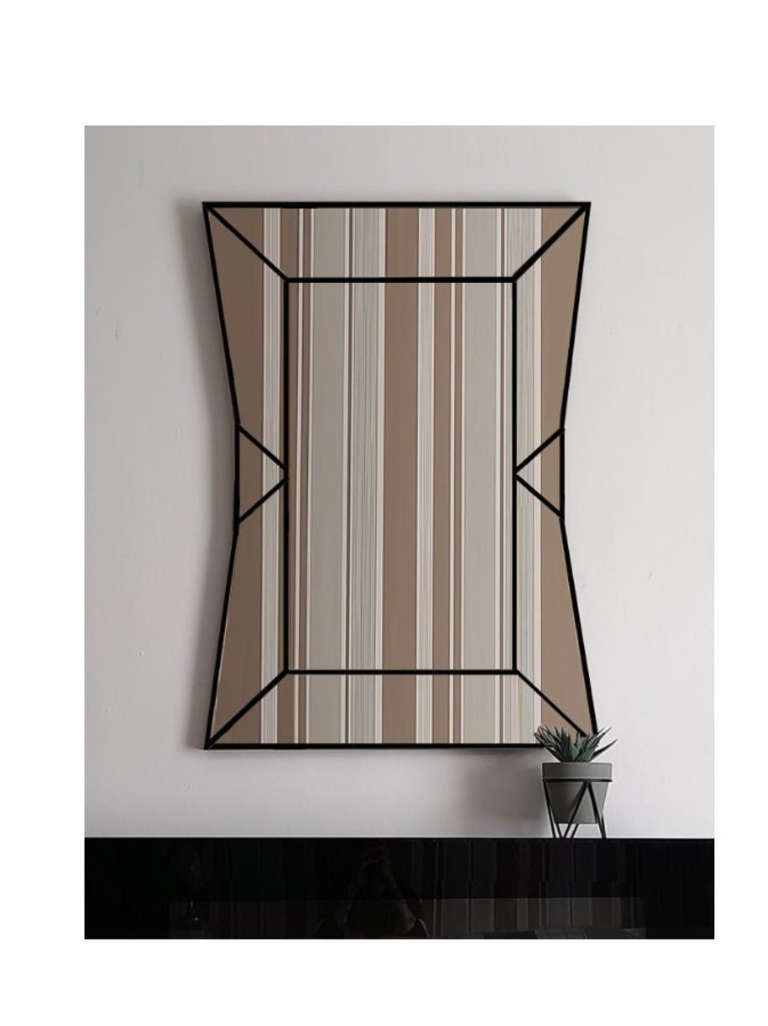 Art Deco Wall Mirror, Art Deco Mirror, Art Deco Interior, Wall Mirror, Hallway Mirror, Art Deco ...