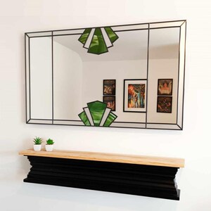 Overmantel Art Deco Mirror