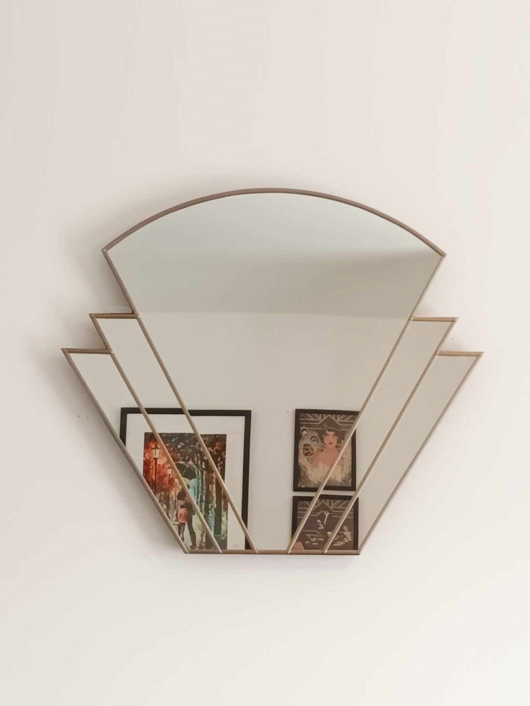 Art Deco Wall Mirror - Etsy