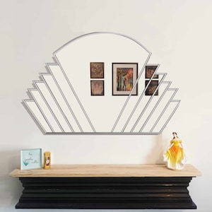 Overmantel Art Deco Wall Mirror