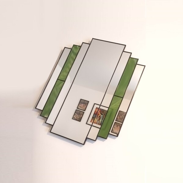 Art Deco Wall Mirror Etsy