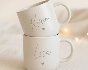 Personalized mug with name | Gift for wife, girlfriend, mom | Birthday, Mother's Day, Easter | Engraved mug | Christmas | Gift ideas