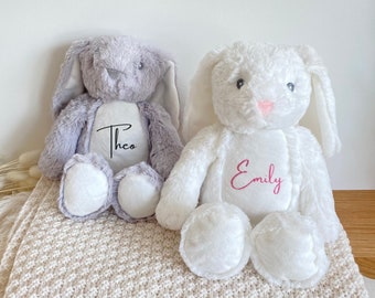 Personalisiertes Kuscheltier mit Namen | Personalisiertes Stofftier | Kind |  Babygeschenk | Geschenk zur Geburt