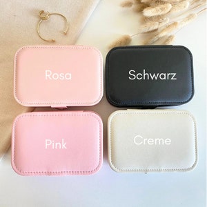 Personalized jewelry box Maid of honor bridesmaid bride Gift with name Gift idea JGA jewelry box image 7
