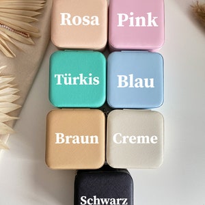 Personalisierte Schmuckbox mit Namen Schmuckkästchen Schmuck Organizer Geschenk für Frauen und Mama Geschenkidee Geburtstag Bild 8